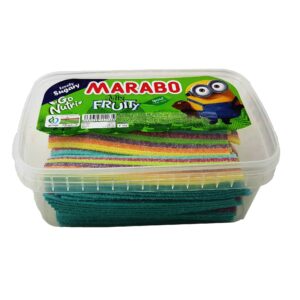 Halal Gummy Candy – Fruit-Flavored Sticks – Marabo (900g)
