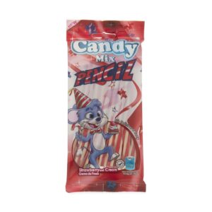 Halal Gummy Candy Strawberry & Creamy Sticks 850 gr