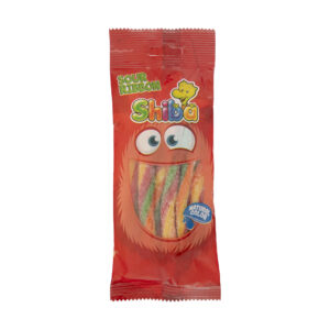 Halal Gummy Candy – Sour Jelly Sticks – Shiba (90g, x25)