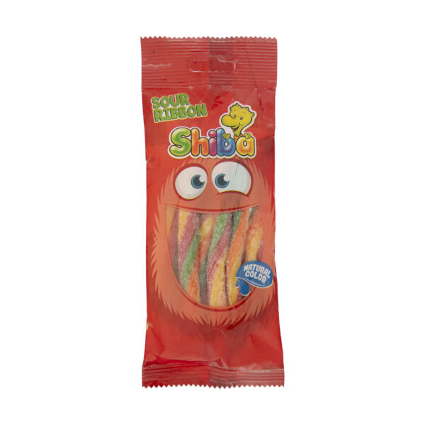 Halal Gummy Candy - Sour Jelly Sticks - Shiba (90g, x25)