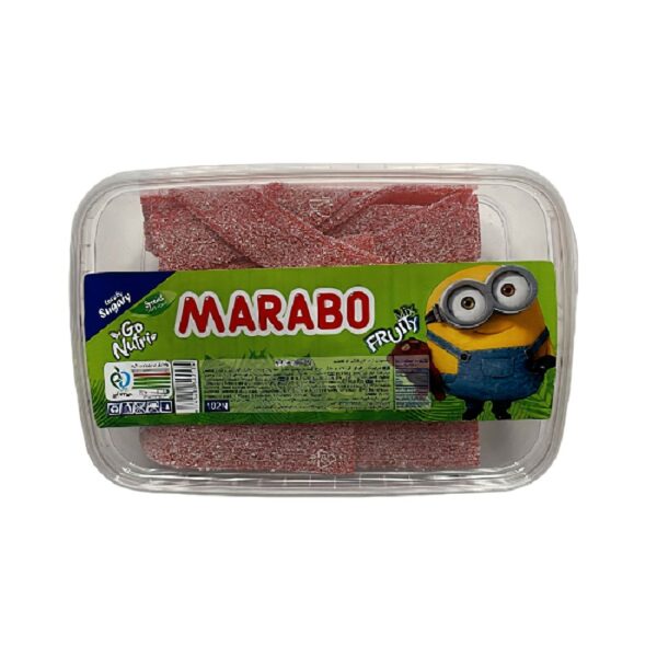 Halal Gummy Candy - Strawberry Sticks - Marabo (900g)