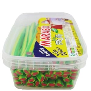 Halal Watermelon Gummy Candy Sticks Marabo 900 gr