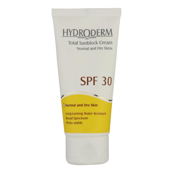 Hydroderm Sunscreen Total Sunblock SPF30 for Normal & Dry Skins