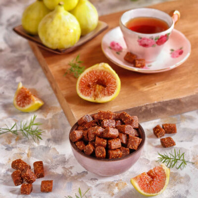 Natural Sugar Substitute – Dried White Fig Cubes 700g
