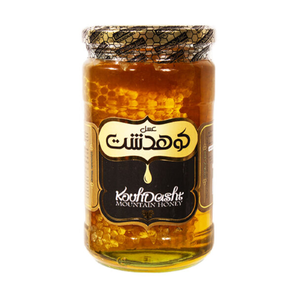 Iranian Honey with Honeycomb – From the Kuhdasht Mountains (850g)
