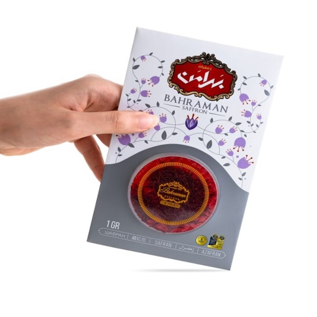 Bahraman Sargol Saffron – Authentic Iranian – 1 Gram