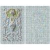 Islamic Prayer Mat Sajadah Traditional Light Blue