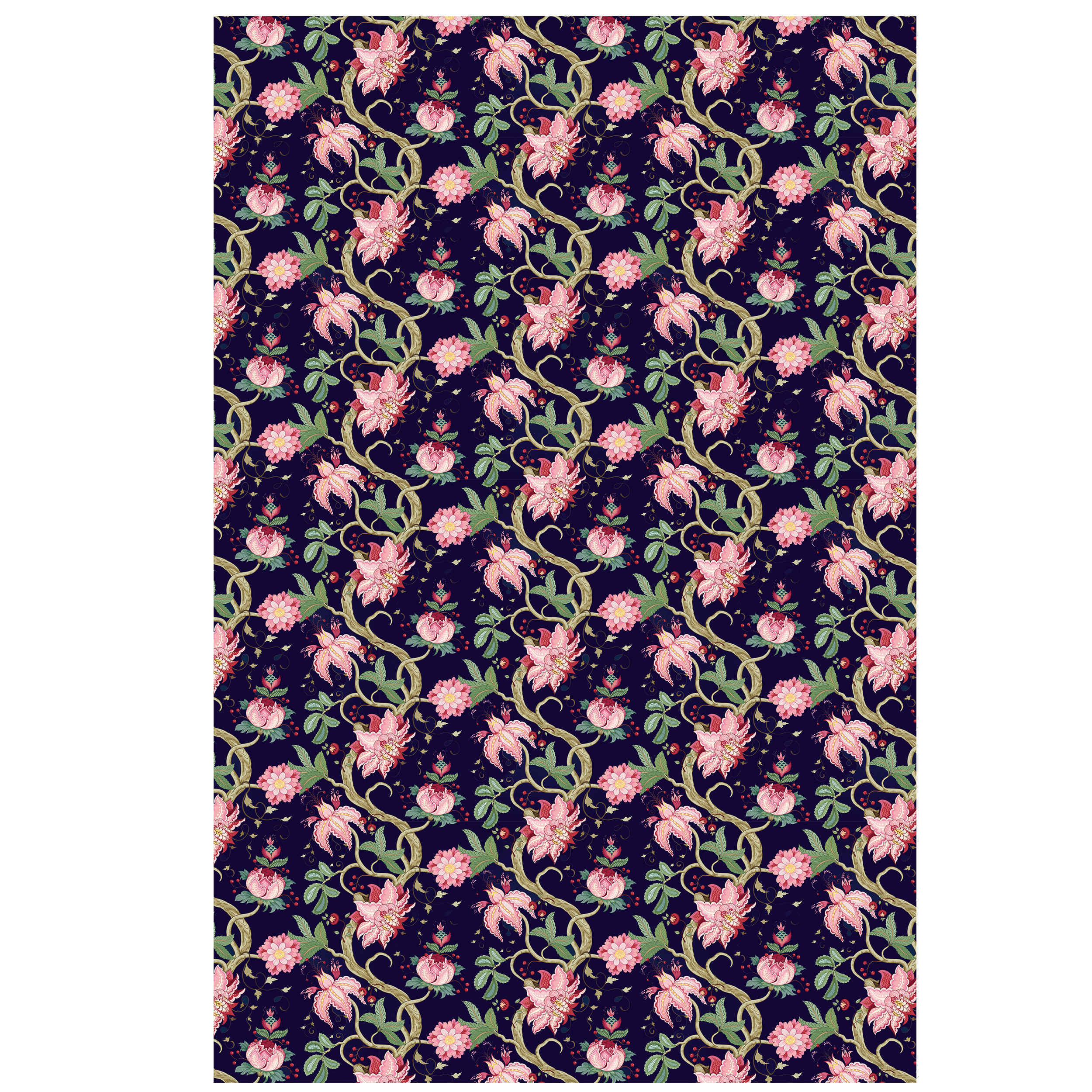 Islamic Prayer Mat Sajadah for Muslims Floral Bordered