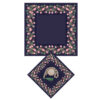 Islamic Prayer Mat Sajadah for Muslims Floral Bordered