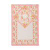 Islamic Prayer Mat Velvet Sajadah Floral Pink