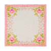 Islamic Prayer Mat Velvet Sajadah Floral Pink