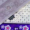 Islamic Prayer Mat Padded Janamaz Floral Bordered Purple