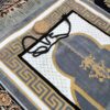 Islamic Prayer Velvet Rug Sajadah Traditional Crimson