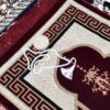 Islamic Prayer Velvet Rug Sajadah Traditional Crimson