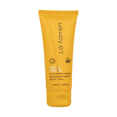 La Farrerr Anti Spot Sunscreen Colorless SPF50 for Oily Skin 40 ml