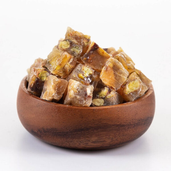 Sugar-Free Lokum Turkish Delight with Honey & Pistachio - 500g