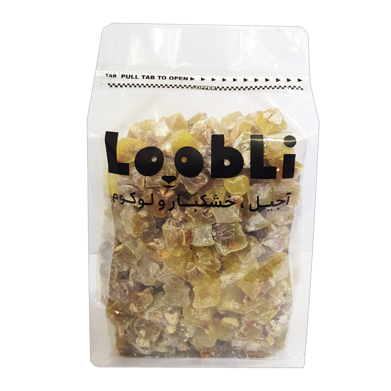 Lokum Turkish Delight with Mango Flavor & Pistachio – 500g