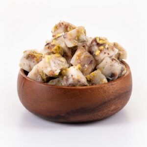 Lokum Turkish Delight Sweet with Vanilla Flavor & Nuts