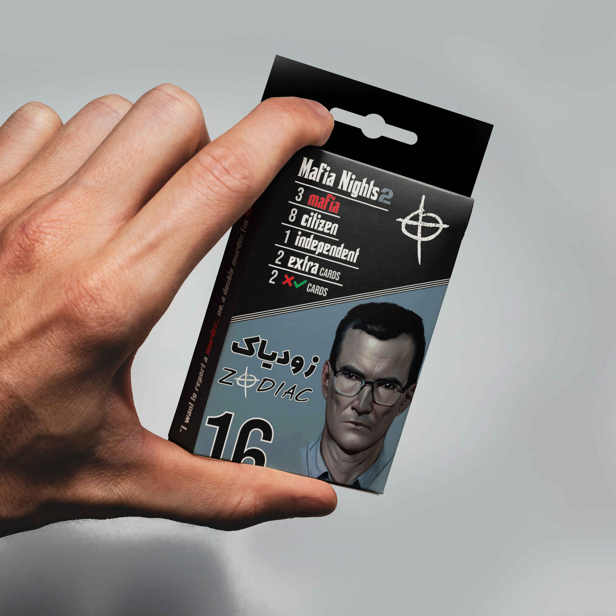 Mafia Playing Card Game Zodiac Scenario (Farsi)