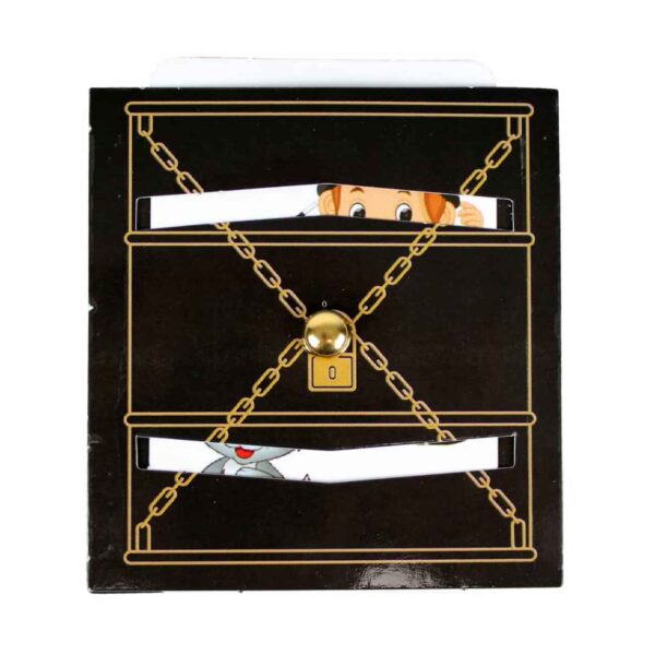 Mental Magic Trick Lock with Instructional DVD ( Farsi)