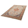 Persian Carpet with Wool Hand-Knotted Original in Malayer Floral Red