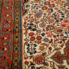 Persian Carpet with Wool Hand-Knotted Original in Malayer Floral Red