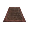 Persian Carpet with Wool Original Hand-Knotted in Kurdistan Herati Brown