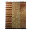 Persian Wool Kilim Rug Handwoven Genuine in Khorasan Brown