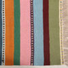 Genuine Persian Wool Kilim Rug Handwoven Striped