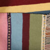 Genuine Persian Wool Kilim Rug Handwoven Striped