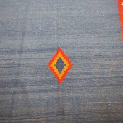 Genuine Persian Wool Kilim Rug Handwoven in Tabriz Geometric