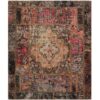Vintage Persian Hand-Knotted Patchwork Carpet  Tabriz Orange