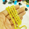 Islamic Afghan Shah Maghsoud Rosary Crafted with 101 Prayer Beads Tasbih Yellow