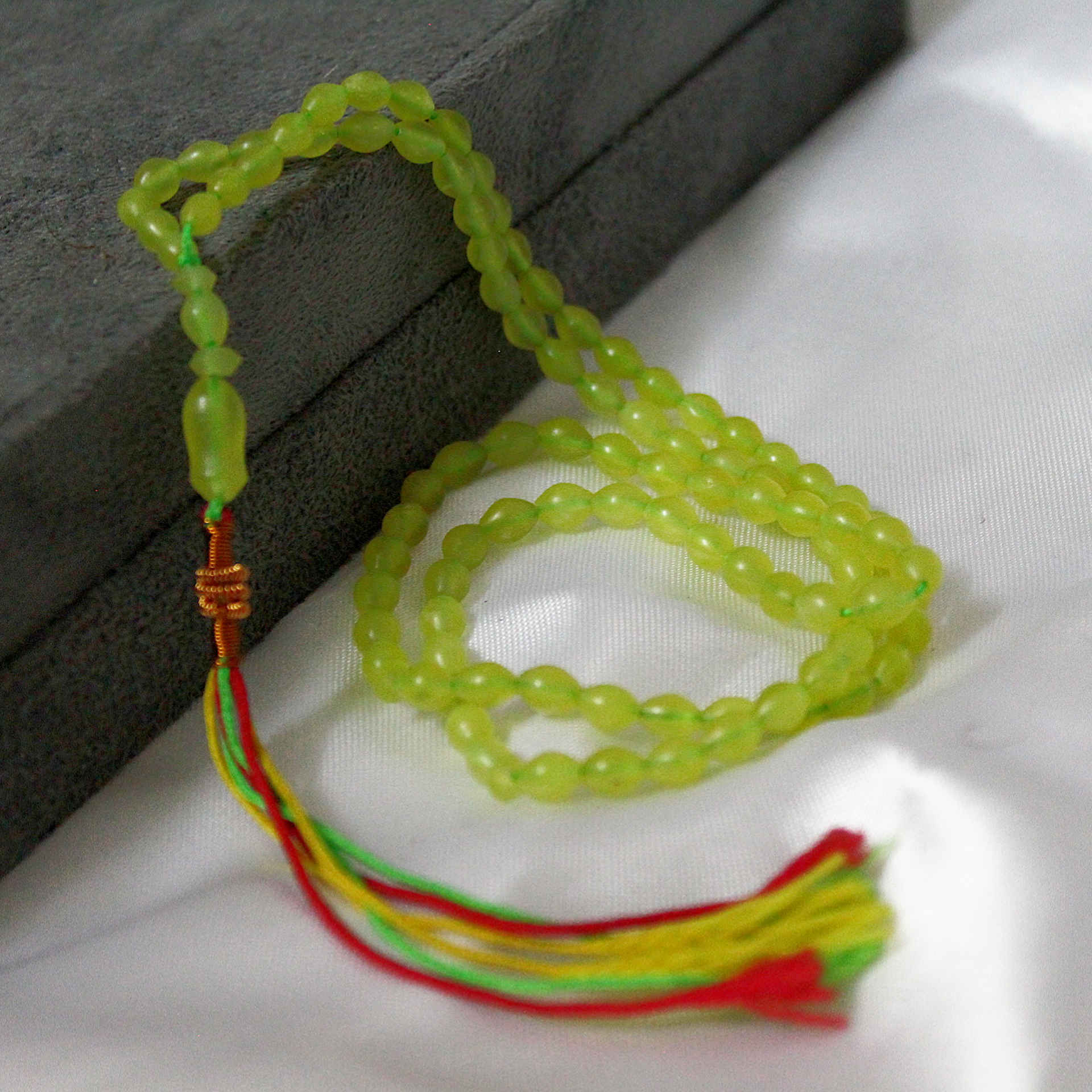 Islamic Afghan Shah Maghsoud Rosary Crafted with 101 Prayer Beads Tasbih Serpentine