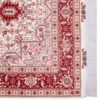 Persian Silk Carpet Hand-Knotted Original in Tabriz Lachak Toranj Red