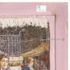 Hand-Knotted Persian Pictorial Rug from Tabriz Depicting Market Scene