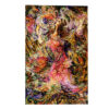 Hand-Knotted Persian Wall Hanging Rug from Tabriz Depicting Miniature