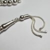 Islamic Silver Rosary with 33 Prayer Beads Tasbih Milad
