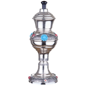 Persian Traditional Esfand & Bakhoor Burner with Flower Design