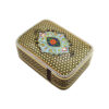 Persian Wooden Playing Card Box - Khatam Enameled with Magnetic Closure