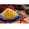 Persian Sweet - Saffron Flavored Baklava Pastry with Coconut 900g
