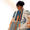 Velvet Throw Soft & Light for Sofa Model Abstract