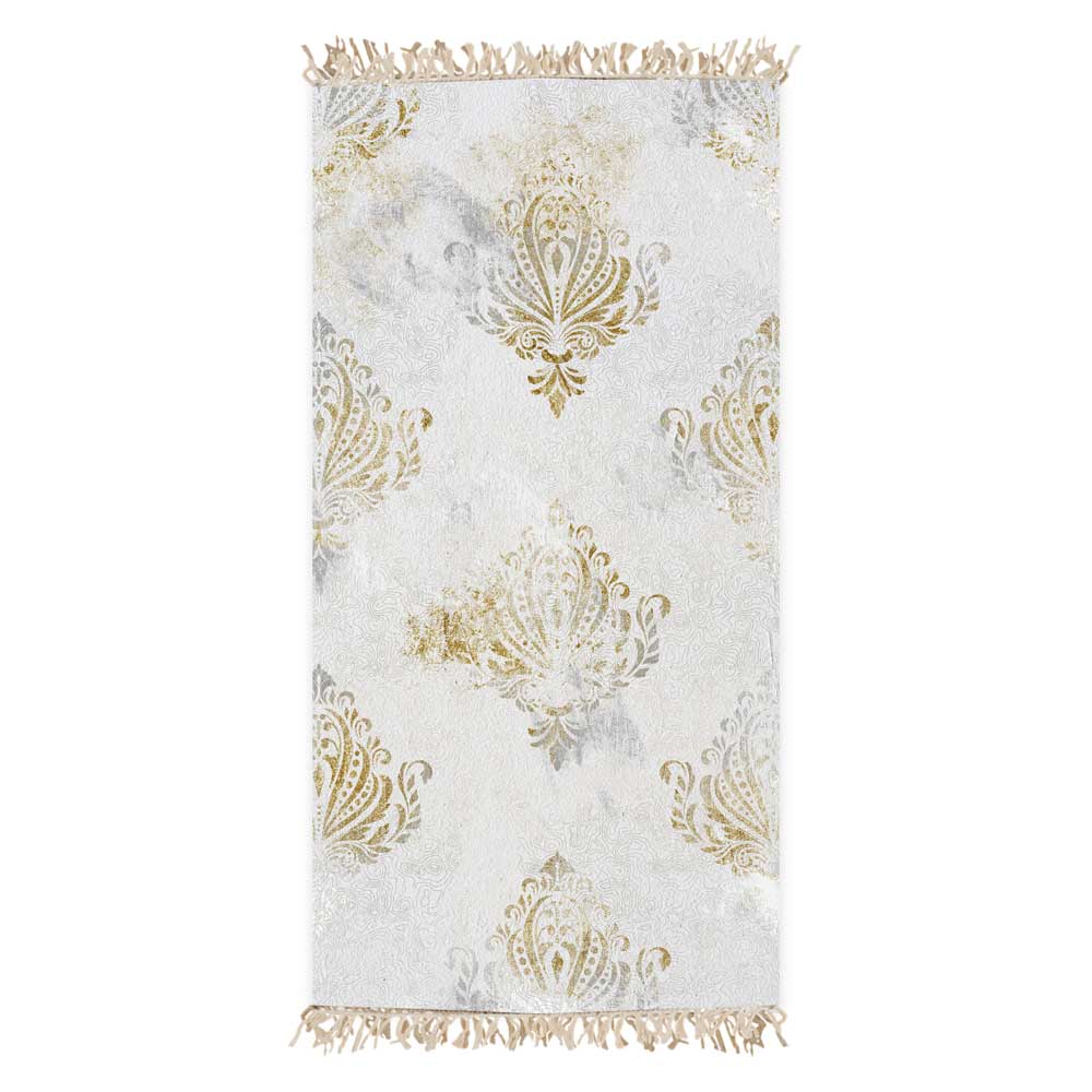 Velvet Throw Soft & Light for Sofa Model Damask