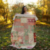 Velvet Throw Soft & Light for Sofa Model Floral