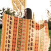 Velvet Throw Soft & Light for Sofa Model Traditional