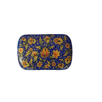 Persian Wooden Playing Card Box – Khatam Enameled Elegance