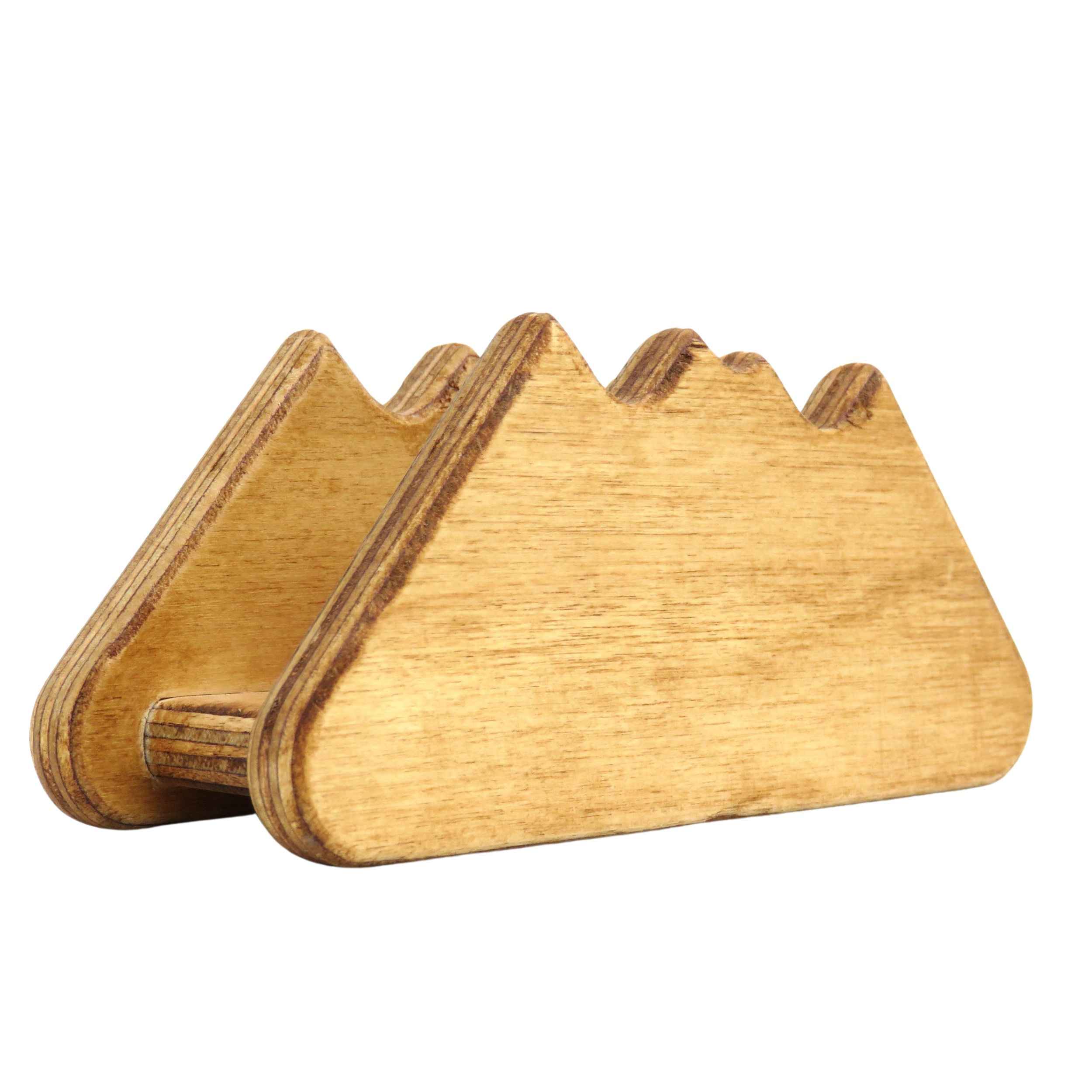 Rustic Wooden Tissue Paper Holder – Classic Style