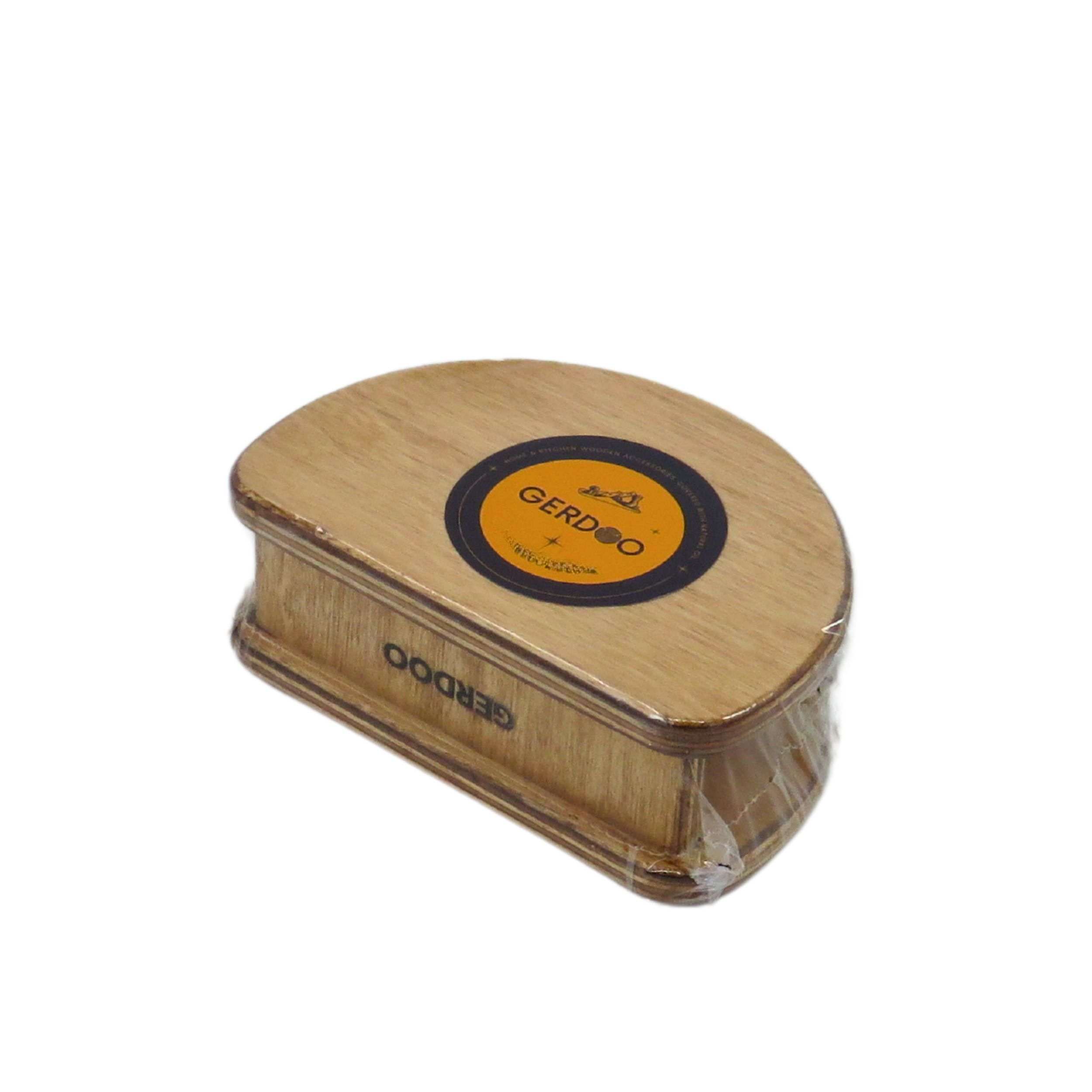 Half-Round Wooden Tissue Paper Holder – Elegant Design