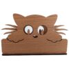 Wooden Tissue Paper Holder – Cat Design for Your Home