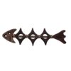 Decorative & Handcrafted Wall Key Holder with Fish Bone Design for Home